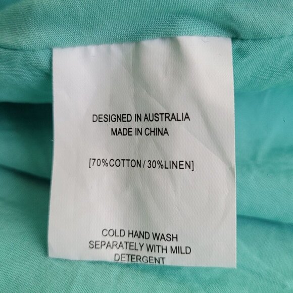 Petal & Pup Cotton Linen A-Line Dress, Size M - Picture 6 of 11
